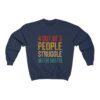 4 Out Of 3 People Struggle With Math Unisex Sweatshirt - Image 8
