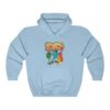 Cool Monster Skateboarding Unisex Hoodie - Image 9