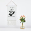 jack skellington I’m Your Nightmare Linen Tapestry with Tassel Cotton Linen Wall Hanging - Image 4