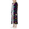 Nightmare Before Christmas Casual Front Open Dress Smock Long Sleeves Dress Smock - Image 5