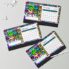 Jack Skellington Colors Face Calendar 2023 Nightmare Before Christmas - Image 6