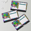 Jack Skellington Colors Face Calendar 2023 Nightmare Before Christmas - Image 7