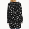 Jack Skellington Ladies Long Plush Thicker Hoody Zipper hoodie jacket [250g Flannel] - Image 4