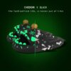 Halloween And Christmas Shoes Ins Luminous Shark Slippers Couple Men Women House Shoes Non-slip Bathroom Slippers Home - Image 12