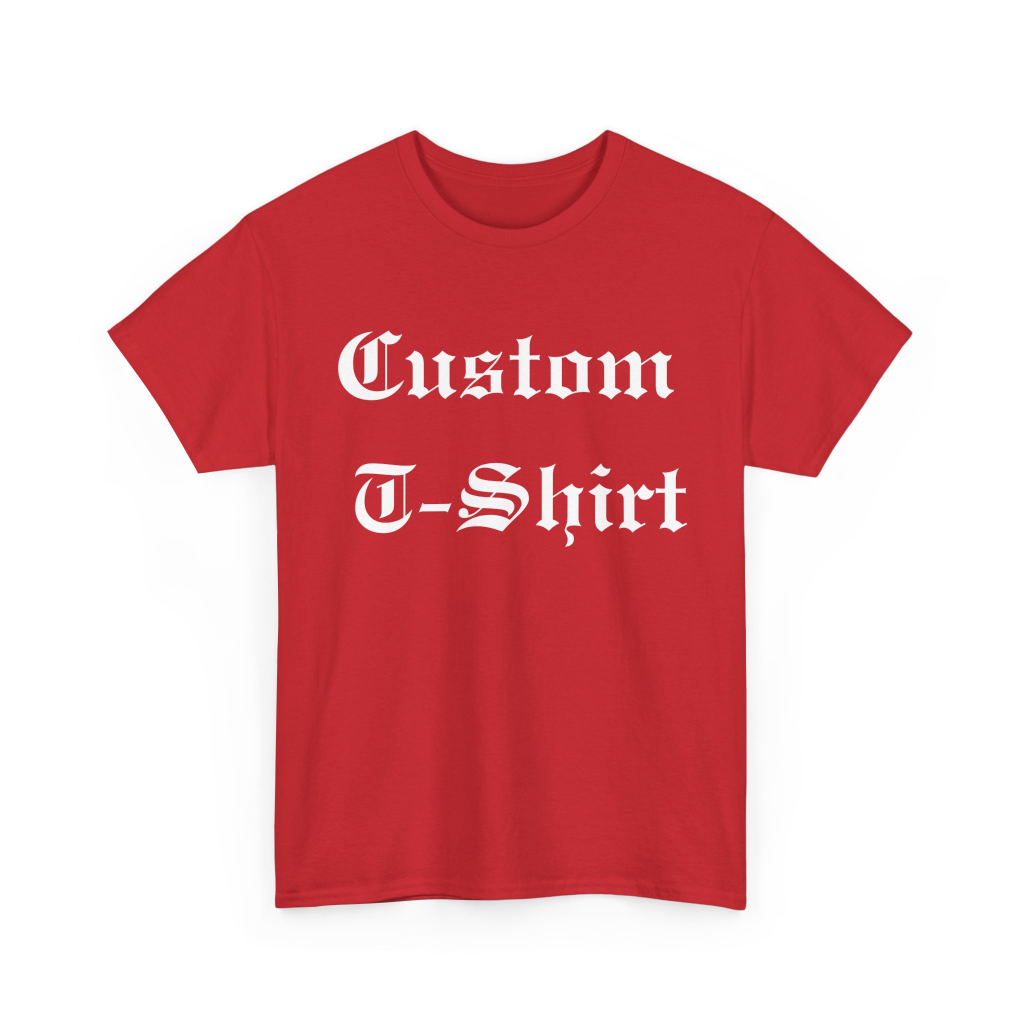 Custom Old English Shirt, Personalized Blackletter T-Shirt - Image 14