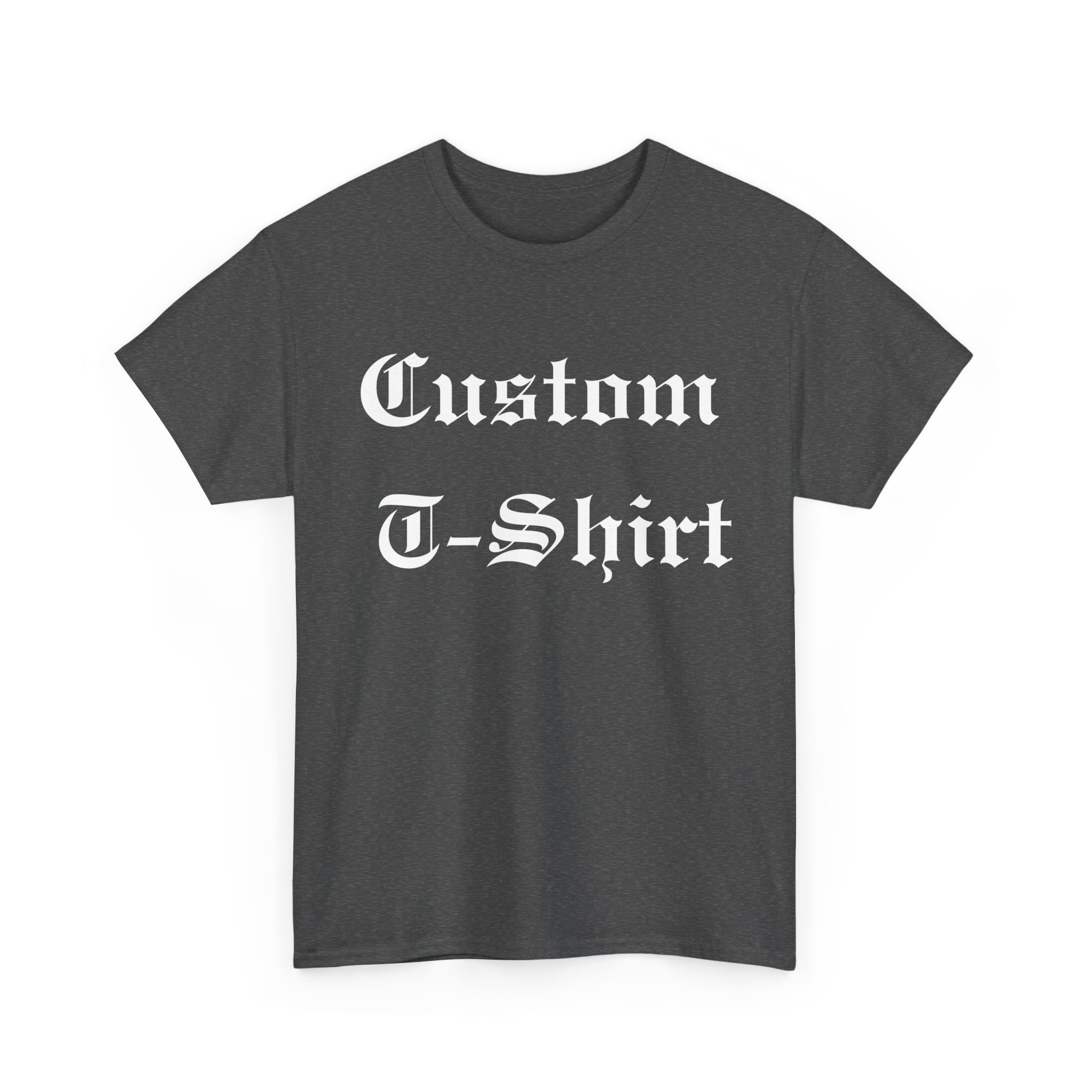 Custom Old English Shirt, Personalized Blackletter T-Shirt - Image 11