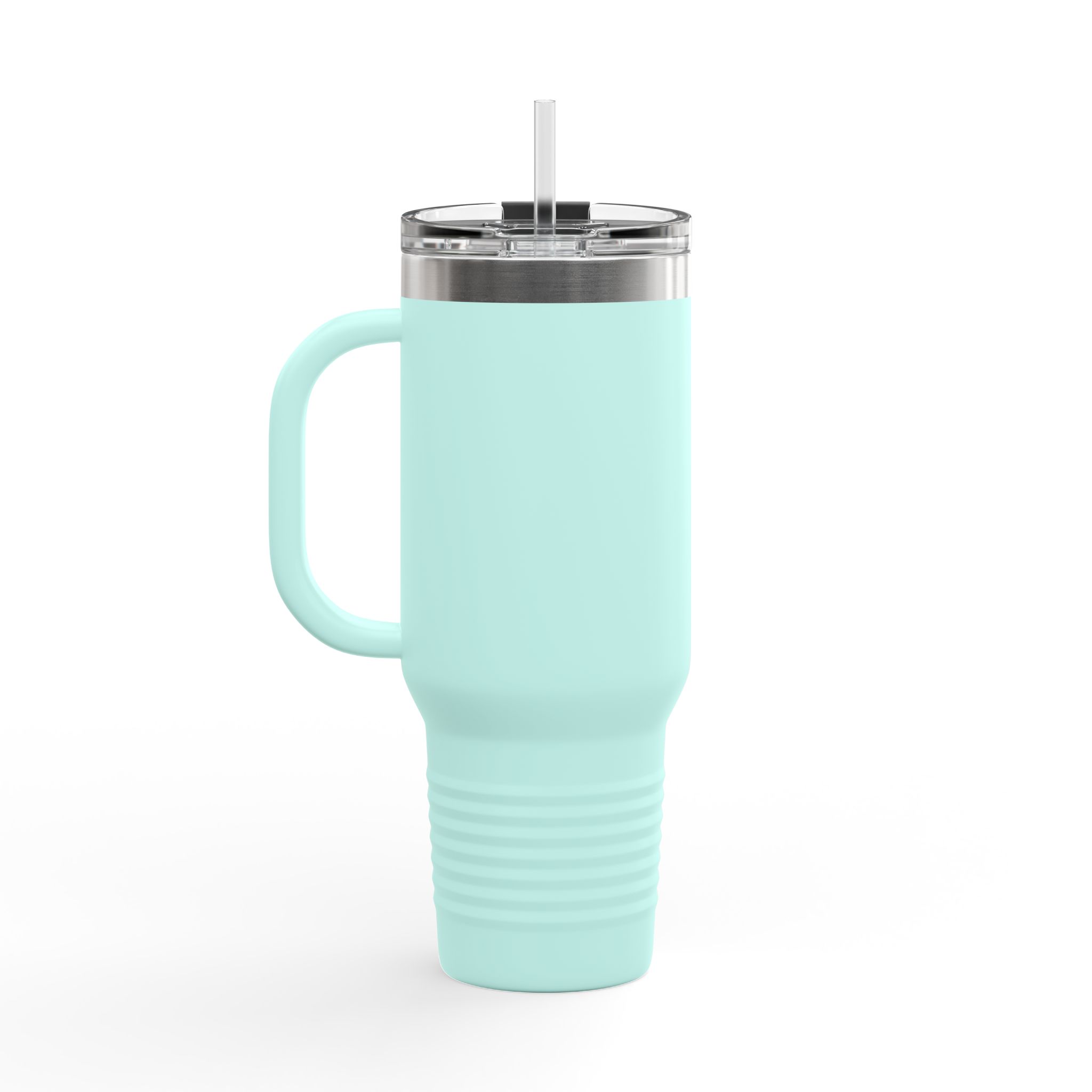 40oz Insulated Travel Mug — 'love you. tnx.' Text Message Design - Image 28