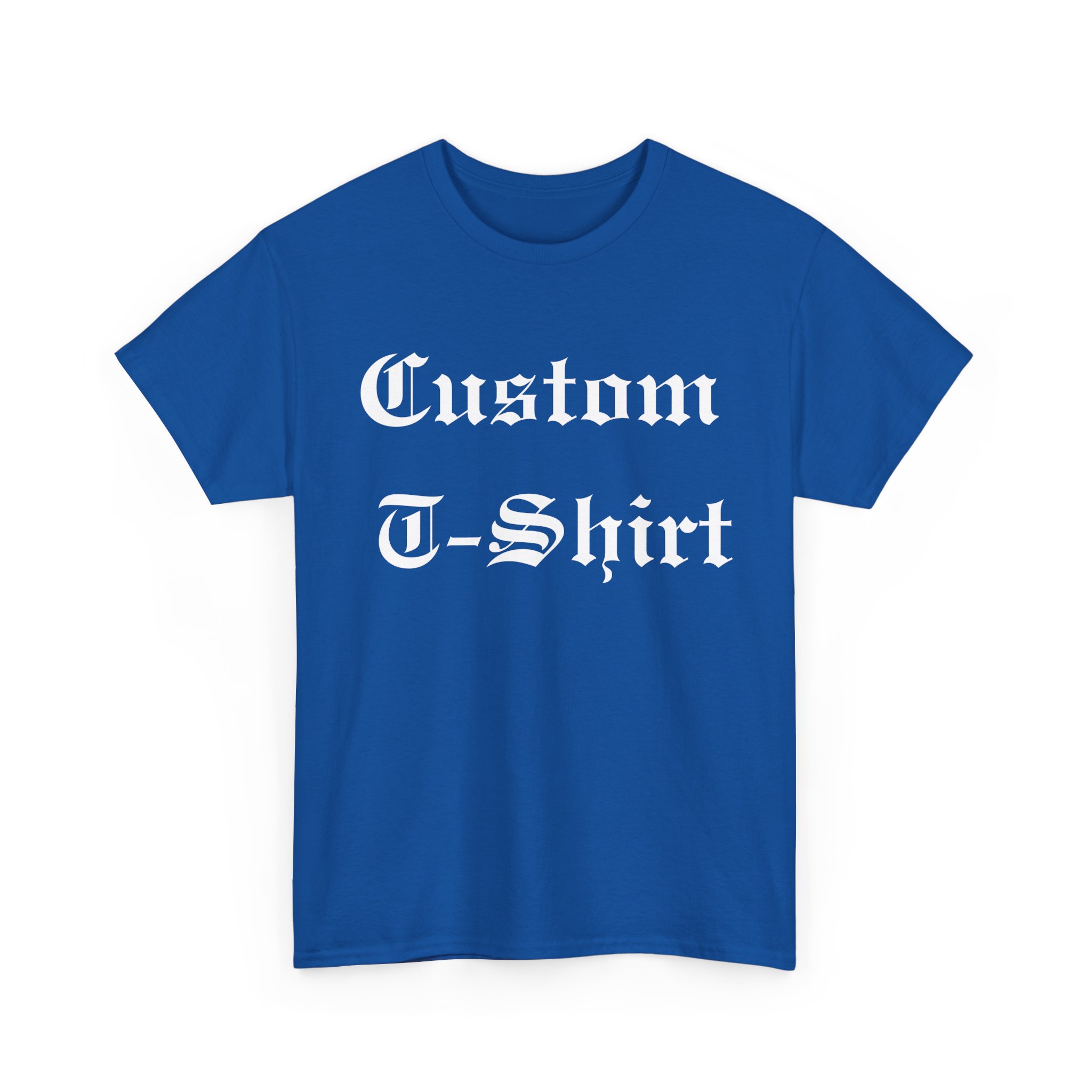 Custom Old English Shirt, Personalized Blackletter T-Shirt - Image 12