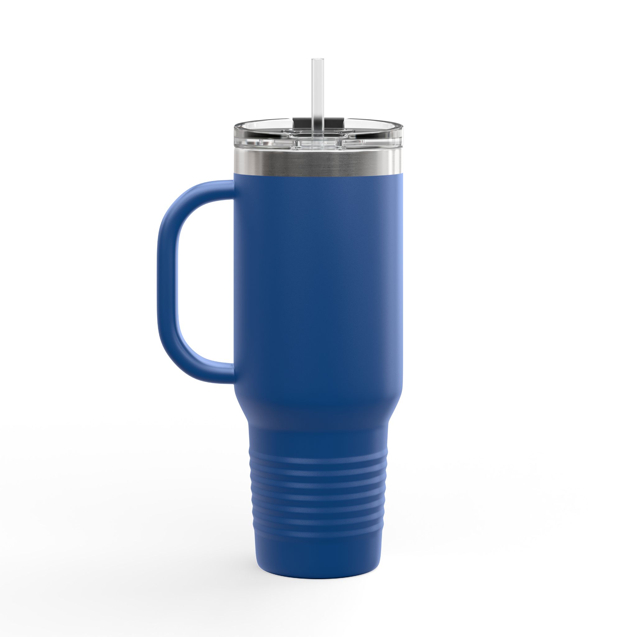 40oz Insulated Travel Mug — 'love you. tnx.' Text Message Design - Image 32