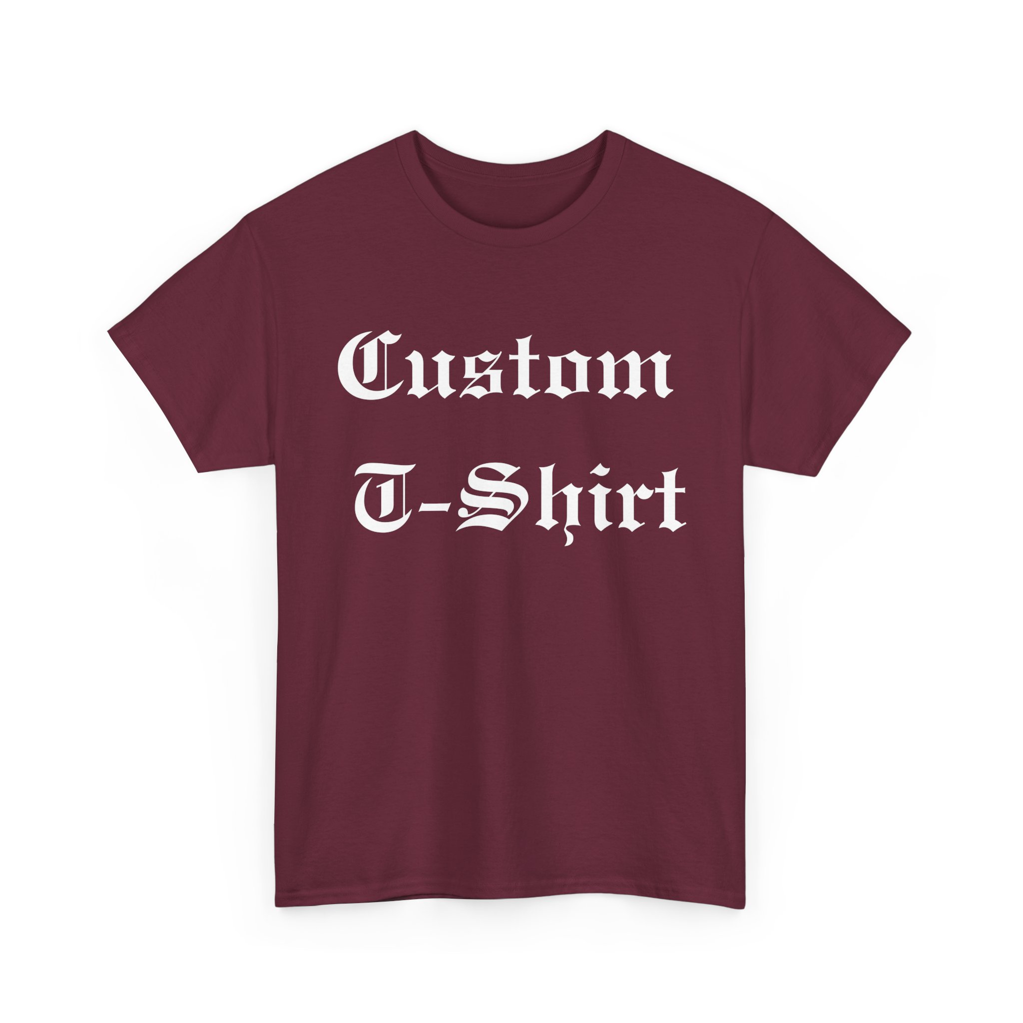 Custom Old English Shirt, Personalized Blackletter T-Shirt - Image 8