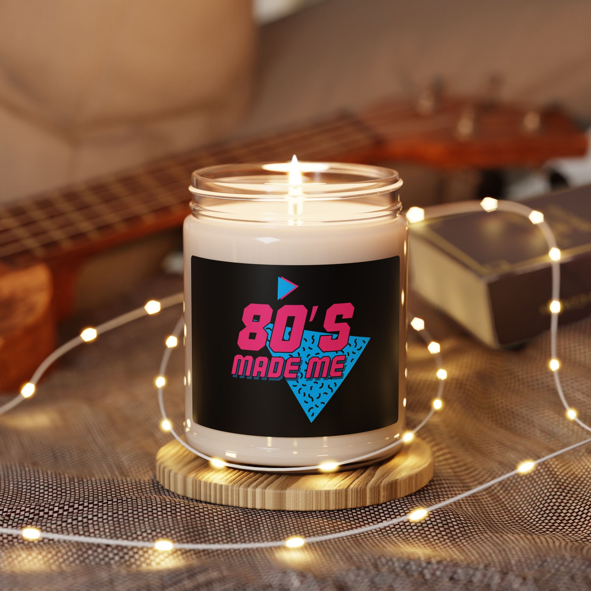 80's Made Me Scented Soy Candle — Retro 9oz Nostalgia Gift - Image 3