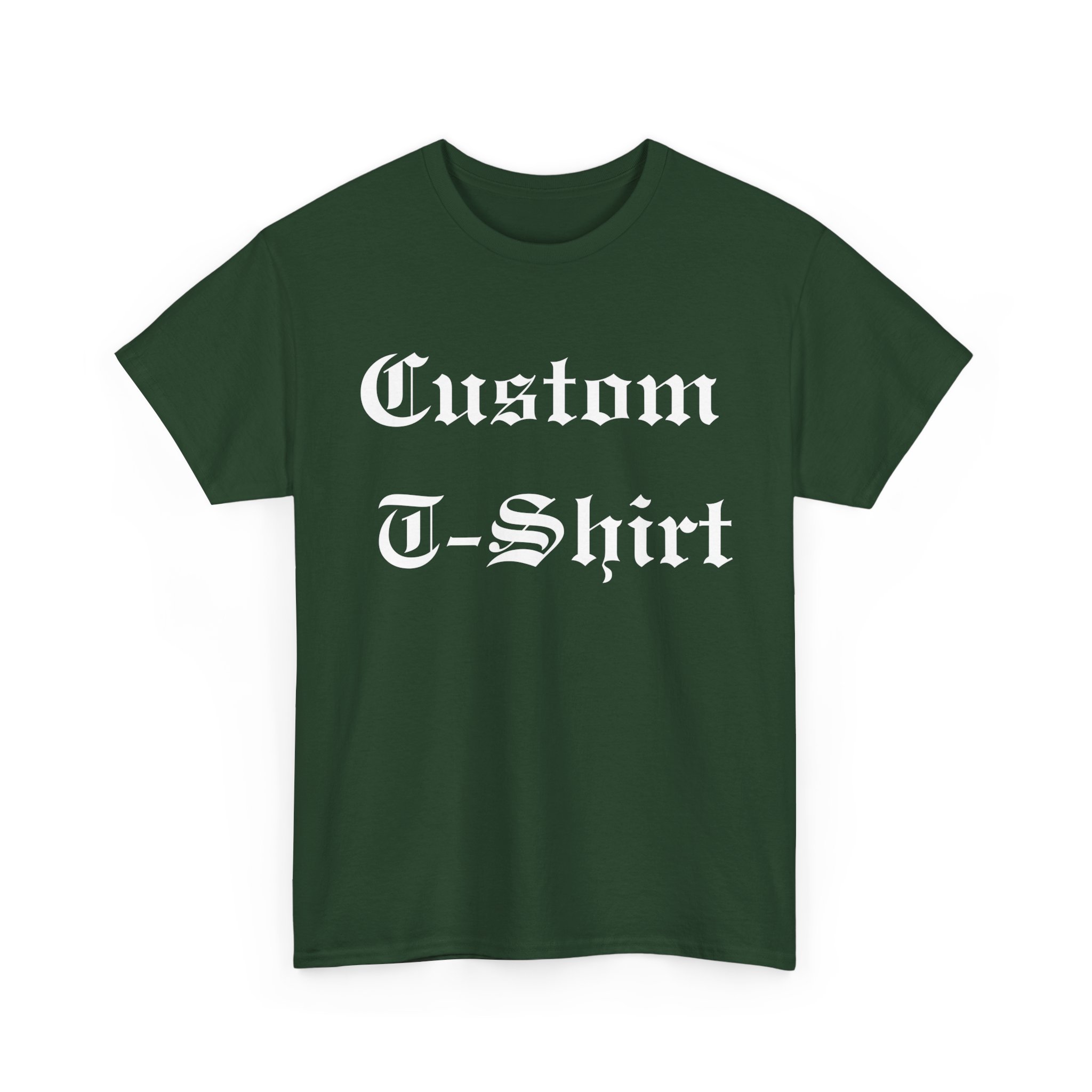 Custom Old English Shirt, Personalized Blackletter T-Shirt - Image 10