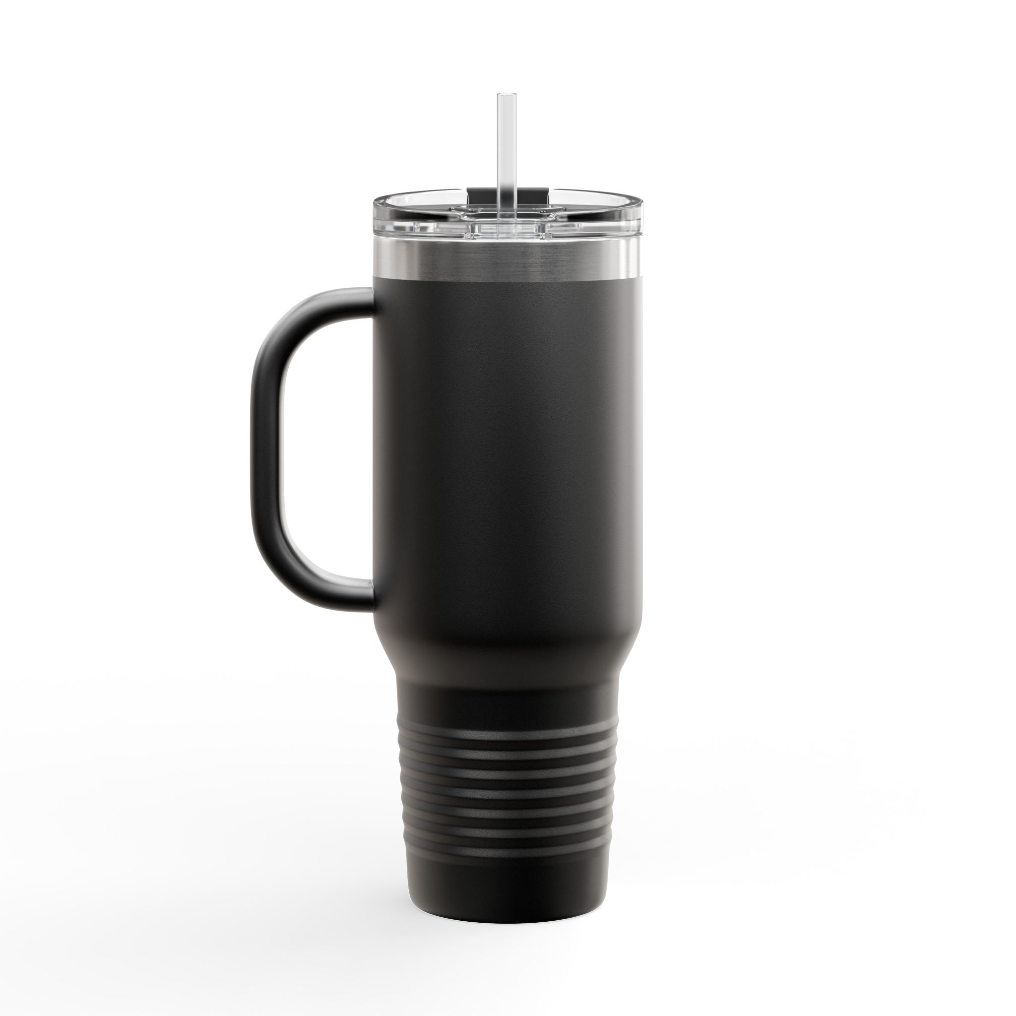 40oz Insulated Travel Mug — 'love you. tnx.' Text Message Design - Image 16