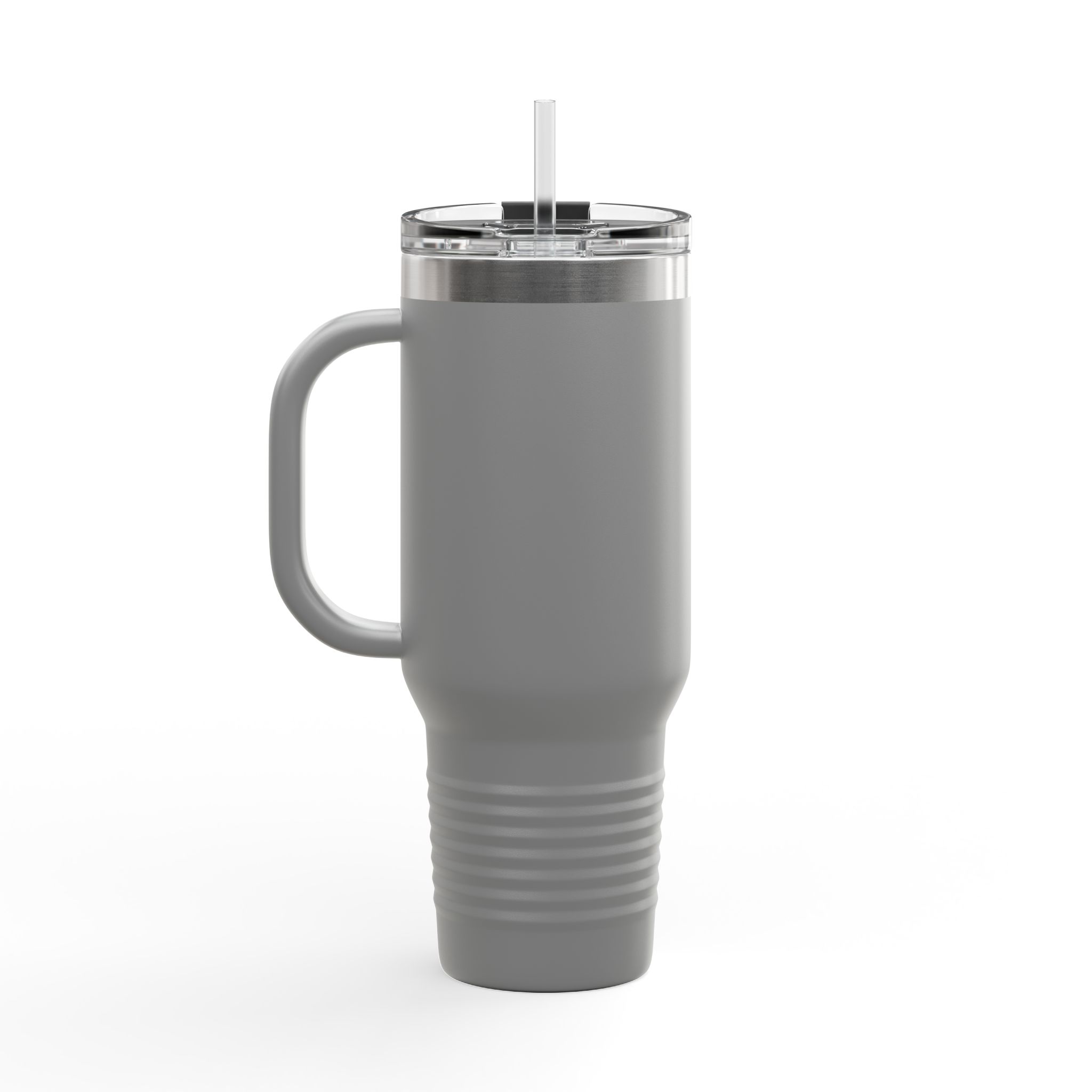 40oz Insulated Travel Mug — 'love you. tnx.' Text Message Design - Image 24