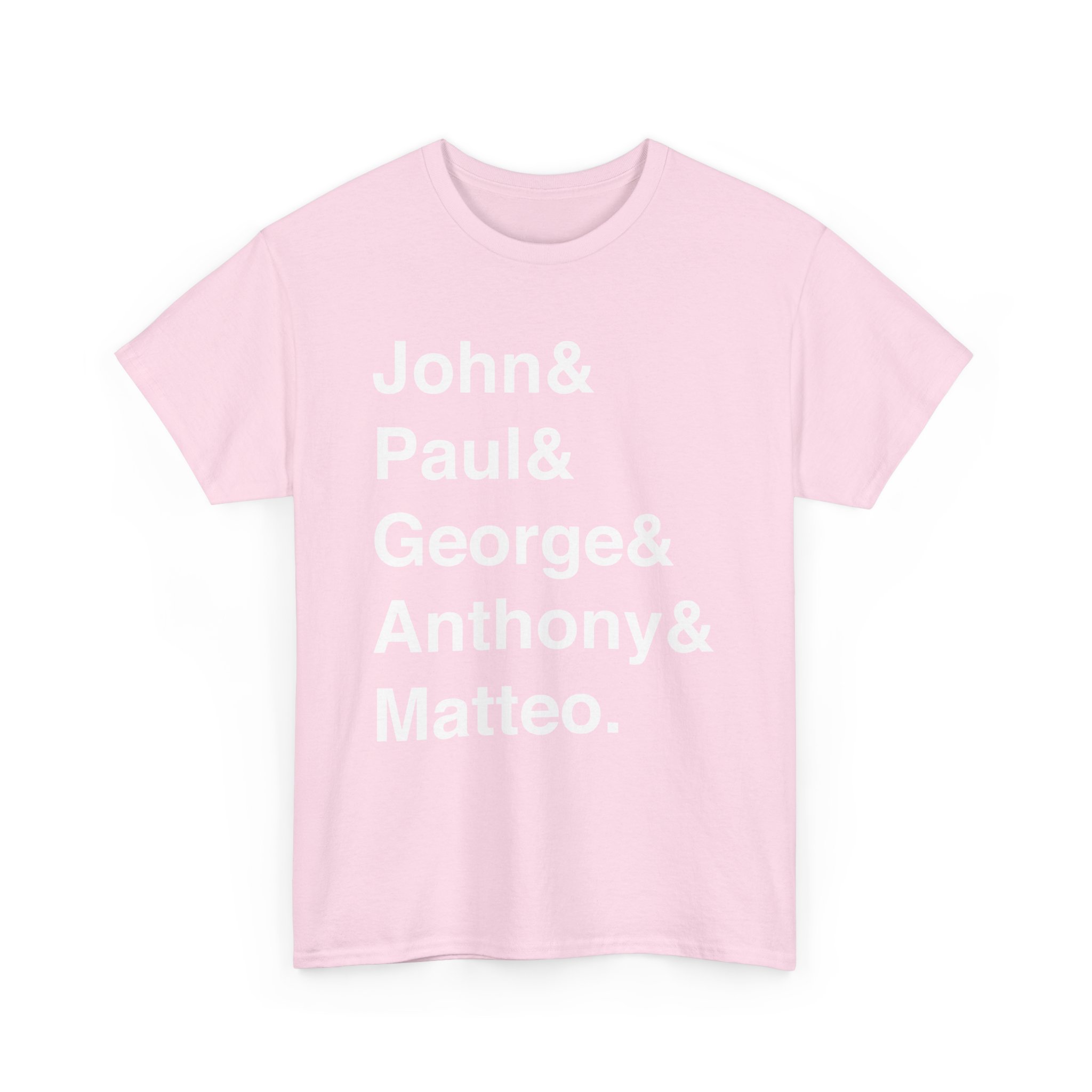 Custom Name List Shirt, Helvetica Font Name List - Image 13