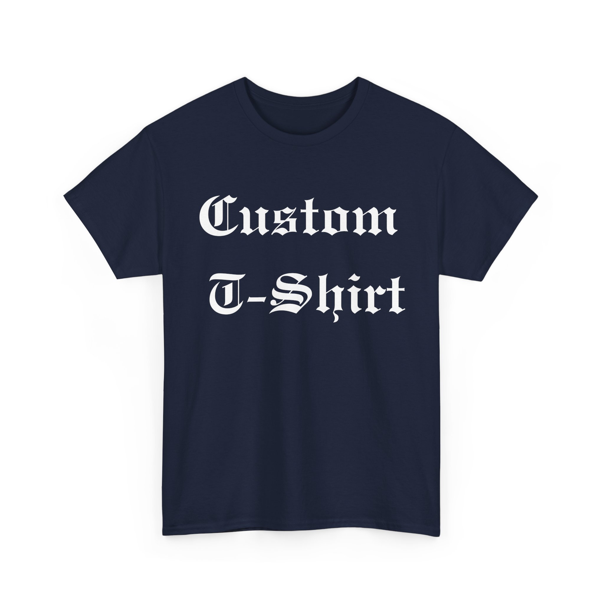 Custom Old English Shirt, Personalized Blackletter T-Shirt - Image 6