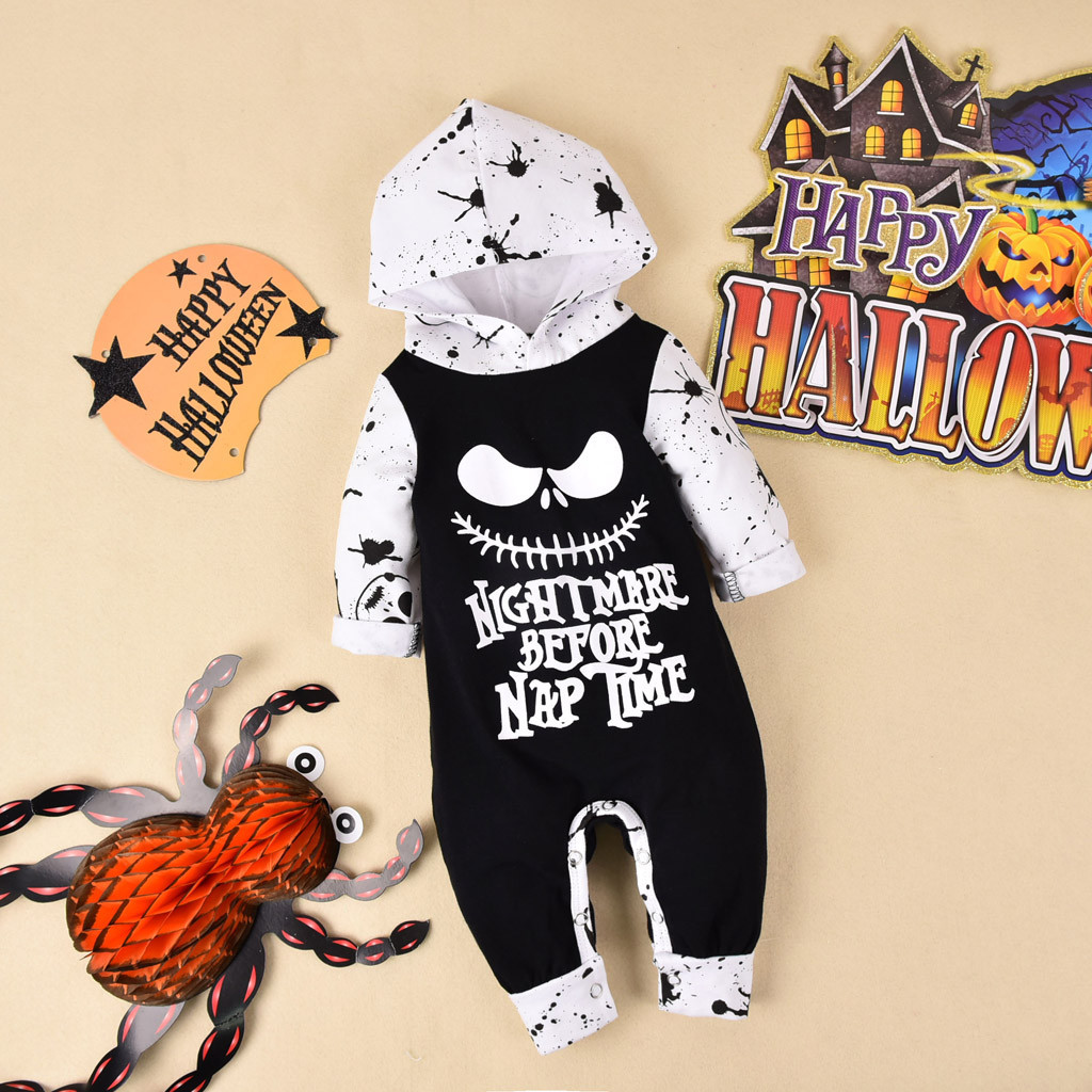 Cute Baby Halloween Romper | Cozy Autumn Infant Jumpsuit - Image 2