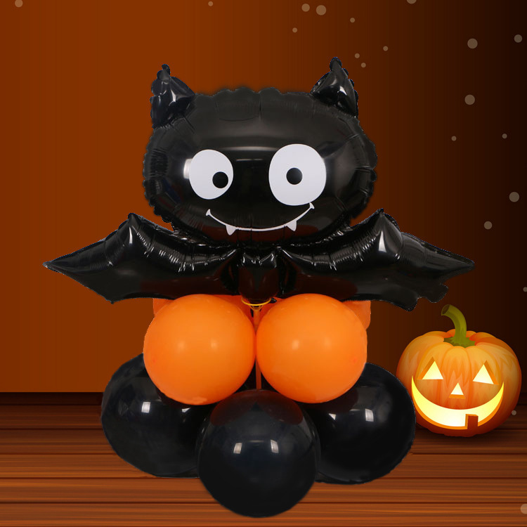 Halloween Pumpkins Balloon Decoration Bat Helium Balloons Halloween Home Decoration - Image 8