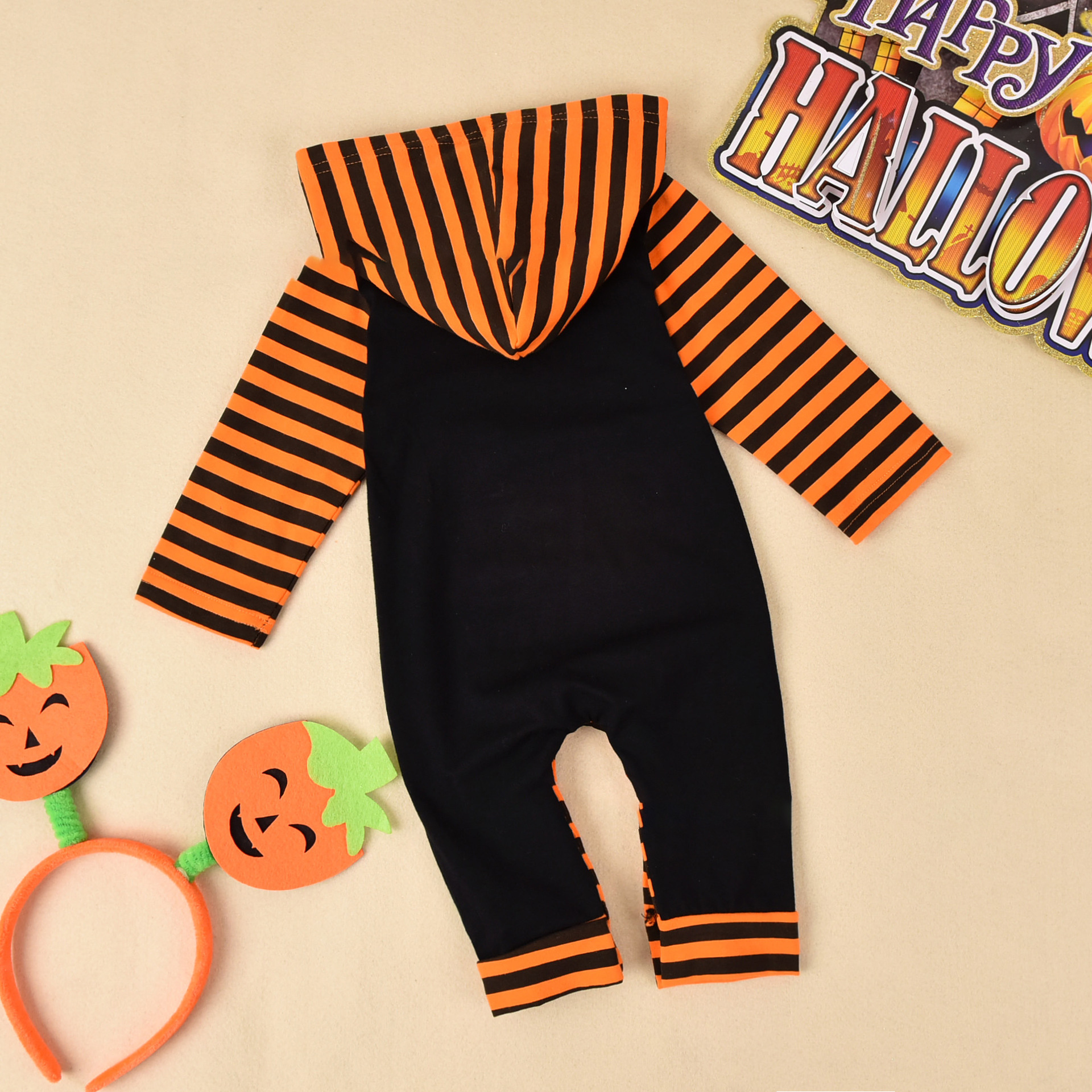 Cute Baby Halloween Romper | Cozy Autumn Infant Jumpsuit - Image 5