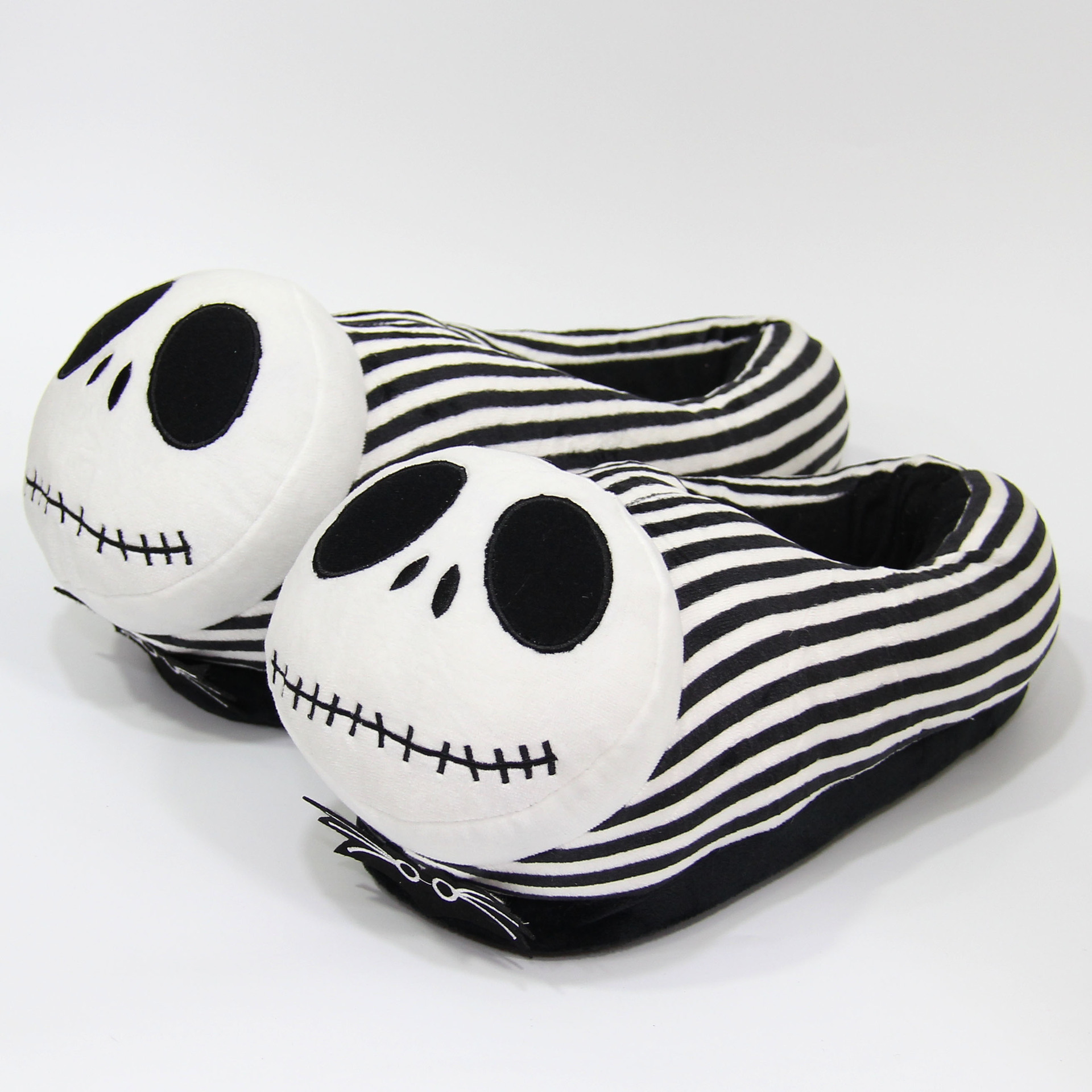 Christmas Eve Pumpkin Prince Skull Monster Jack Plush Slippers Men and Women Cotton Drag Home - Image 5