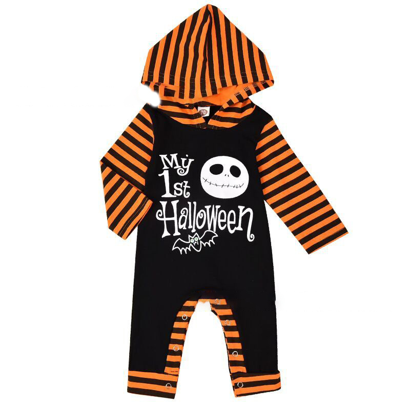 Cute Baby Halloween Romper | Cozy Autumn Infant Jumpsuit - Image 4