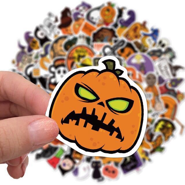 50pcs Halloween waterproof stickers - Image 4