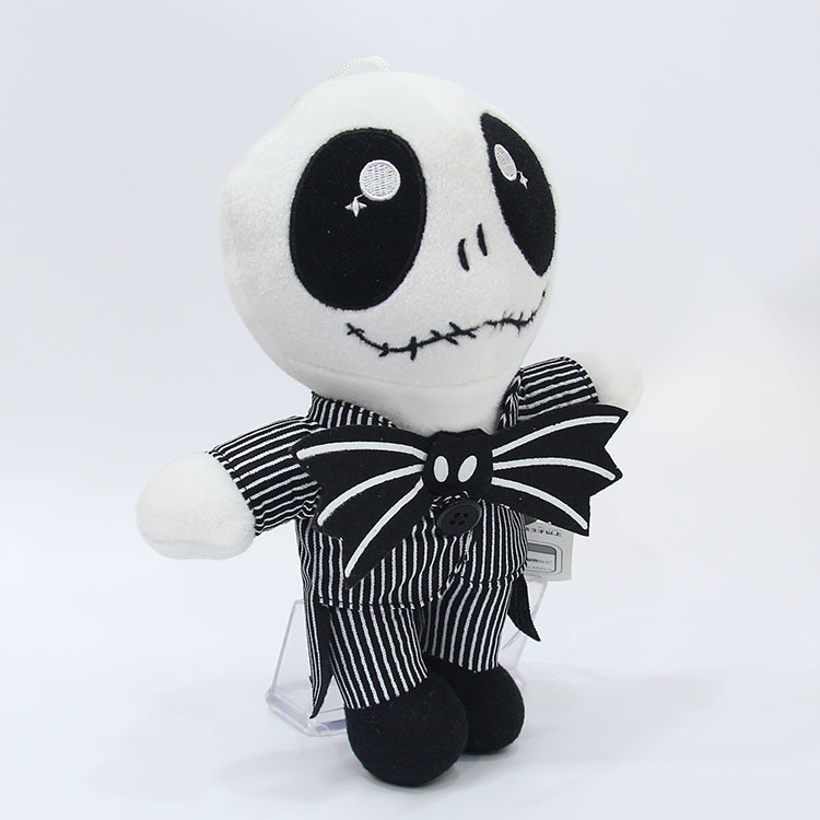 Jack Skellington Pumpkin Jack Plush Doll Halloween Skull Doll - Image 2
