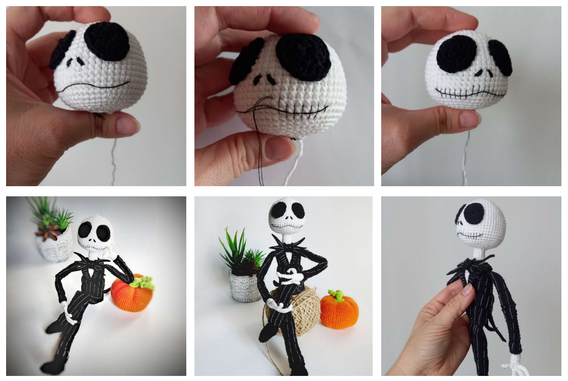 Jack Skellington Crochet Pattern – PDF - Image 7