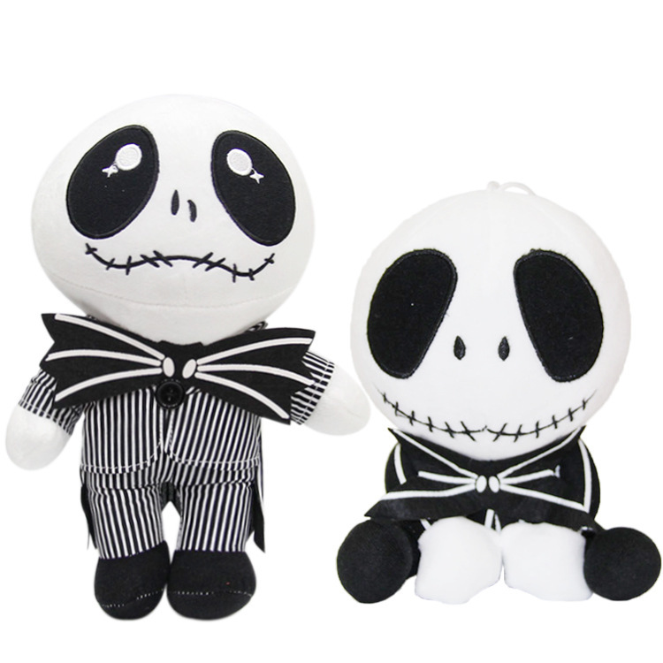 Jack Skellington Pumpkin Jack Plush Doll Halloween Skull Doll - Image 6