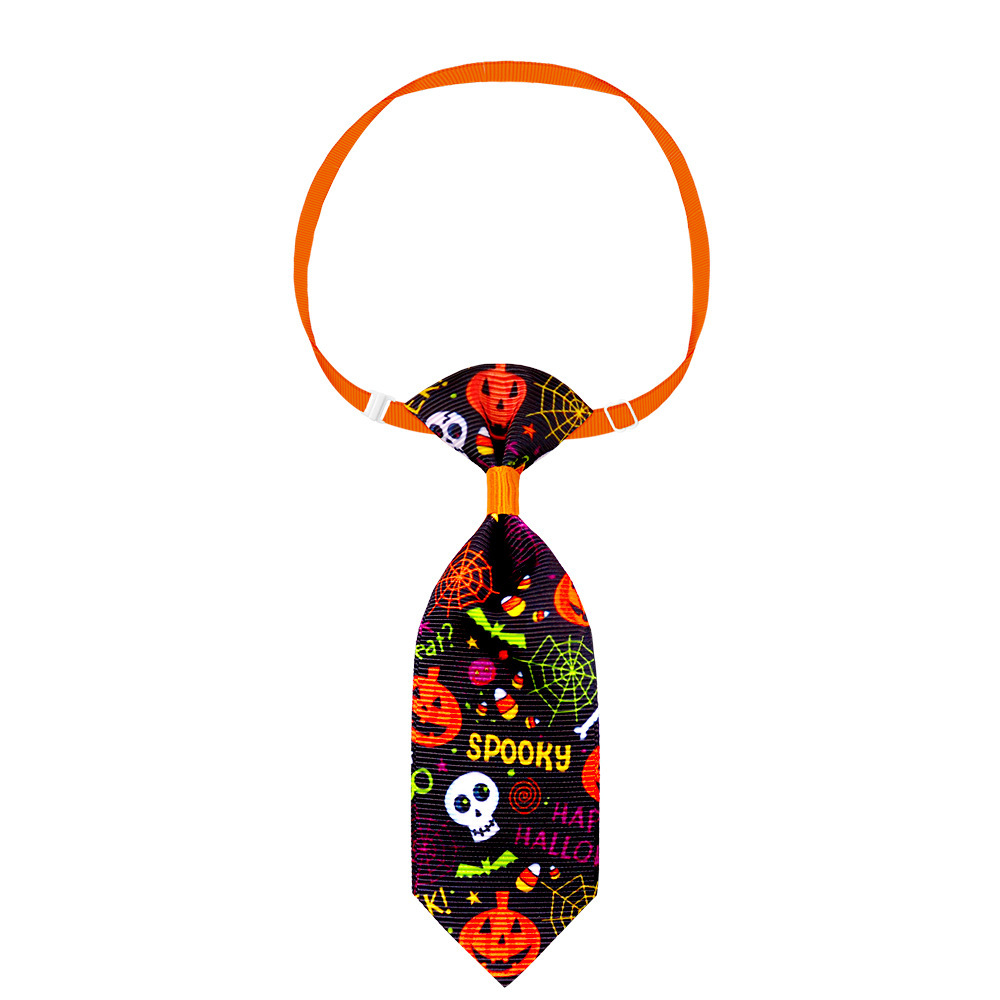 The New Wonderland Pet Halloween Series Of Halloween Skull And Necktie - Image 5